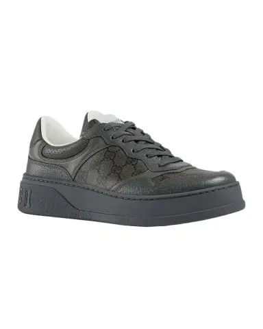Gucci Men 's Chunky B GG Supreme Low-Top Sneakers | Thumbnail 1 Gucci Men 's Chunky B GG Supreme Low-Top Sneakers | Thumbnail 1
