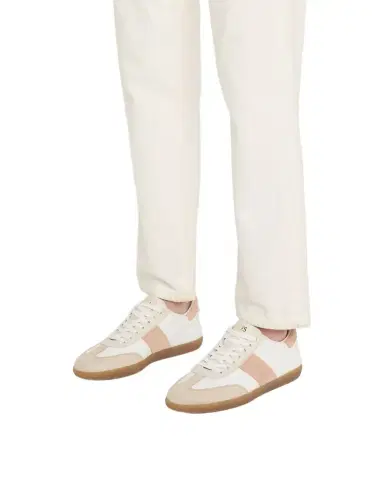 Tod 's Mixed Leather Low-Top Sneakers | Thumbnail 1 Tod 's Mixed Leather Low-Top Sneakers | Thumbnail 1