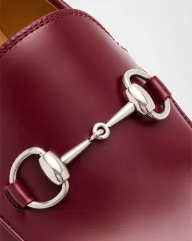 Gucci Men's Next Bit Leather Loafers | Thumbnail 2 Gucci Men's Next Bit Leather Loafers | Thumbnail 2