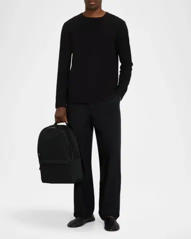 THE ROW Men 's Sisal Canvas Backpack | Thumbnail 4 THE ROW Men 's Sisal Canvas Backpack | Thumbnail 4