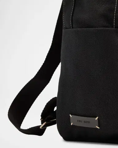 THE ROW Men 's Sisal Canvas Backpack | Thumbnail 5 THE ROW Men 's Sisal Canvas Backpack | Thumbnail 5