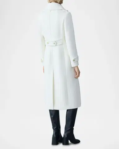 Mackage Elodie Double-Breasted Sparkly Long Coat | Thumbnail 2 Mackage Elodie Double-Breasted Sparkly Long Coat | Thumbnail 2