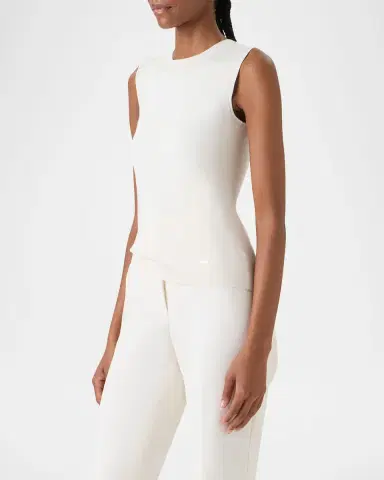 Akris Crewneck Stretch Silk Knit Top | Thumbnail 5 Akris Crewneck Stretch Silk Knit Top | Thumbnail 5