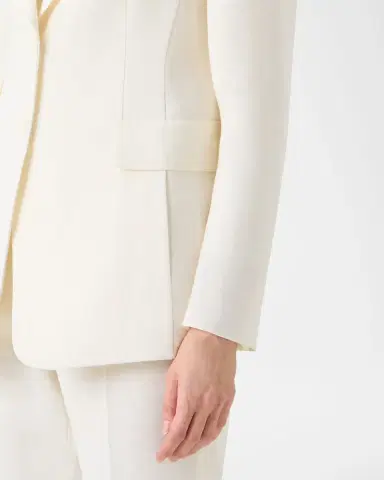 Akris Arie Double-Faced Linen-Wool Jacket | Thumbnail 4 Akris Arie Double-Faced Linen-Wool Jacket | Thumbnail 4