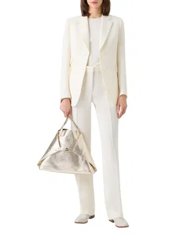Akris Arie Double-Faced Linen-Wool Jacket | Thumbnail 1 Akris Arie Double-Faced Linen-Wool Jacket | Thumbnail 1