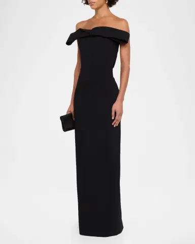 Rachel Gilbert Rydell Strapless Long Gown | Thumbnail 3 Rachel Gilbert Rydell Strapless Long Gown | Thumbnail 3