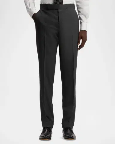 Ralph Lauren Purple Label Kent Hand-Tailored Wool Birdseye Suit | Thumbnail 3 Ralph Lauren Purple Label Kent Hand-Tailored Wool Birdseye Suit | Thumbnail 3