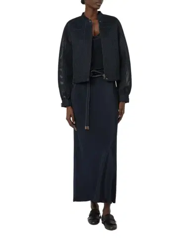 Max Mara Mesh Zip Jacket | Thumbnail 1 Max Mara Mesh Zip Jacket | Thumbnail 1