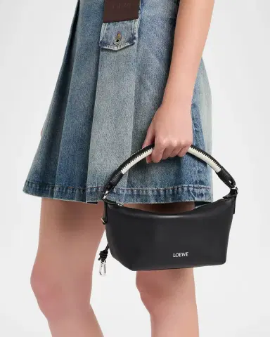 Loewe Cala Leather Top-Handle Bag | Thumbnail 2 Loewe Cala Leather Top-Handle Bag | Thumbnail 2