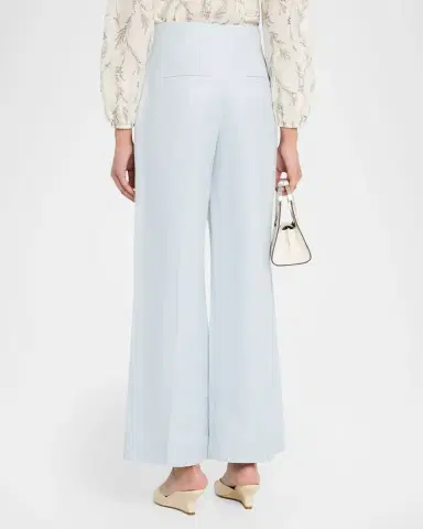 Veronica Beard Cassidee Wide-Leg Pants | Thumbnail 2 Veronica Beard Cassidee Wide-Leg Pants | Thumbnail 2