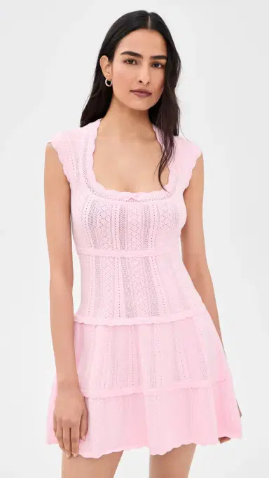 LoveShackFancy aighton Dress Candy Floss Pink | Thumbnail 2 LoveShackFancy aighton Dress Candy Floss Pink | Thumbnail 2