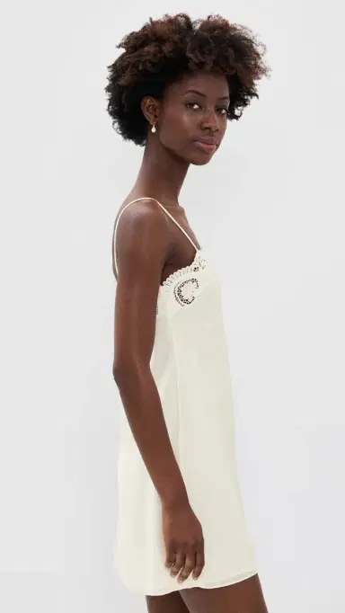 POSSE Darya Mini Dress Cream | Thumbnail 4 POSSE Darya Mini Dress Cream | Thumbnail 4