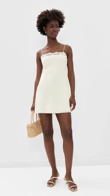 POSSE Darya Mini Dress Cream | Thumbnail 5 POSSE Darya Mini Dress Cream | Thumbnail 5