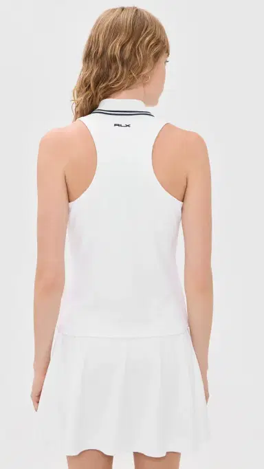 RLX Ralph Lauren Active Cable Knit Top Ceramic White/Refined Navy S | Thumbnail 3 RLX Ralph Lauren Active Cable Knit Top Ceramic White/Refined Navy S | Thumbnail 3