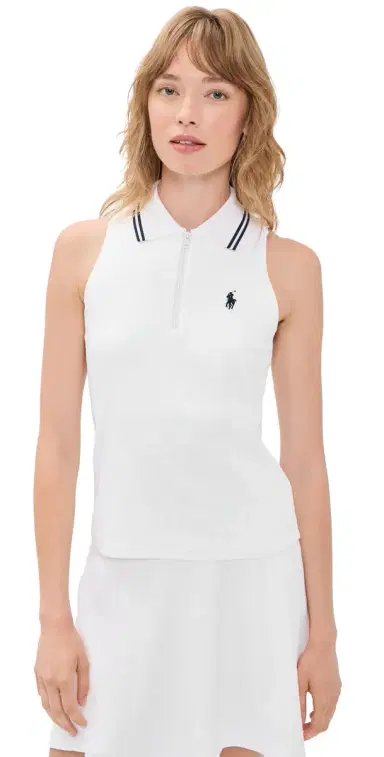 RLX Ralph Lauren Active Cable Knit Top Ceramic White/Refined Navy S | Thumbnail 1 RLX Ralph Lauren Active Cable Knit Top Ceramic White/Refined Navy S | Thumbnail 1