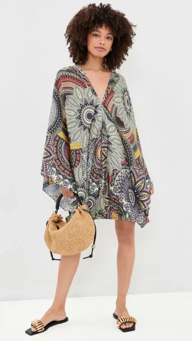 Alexis arivelle Caftan edallion Print | Thumbnail 5 Alexis arivelle Caftan edallion Print | Thumbnail 5