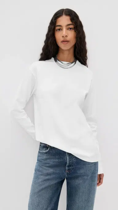 Renggli ong Sleeve Tee Chalk | Thumbnail 2 Renggli ong Sleeve Tee Chalk | Thumbnail 2