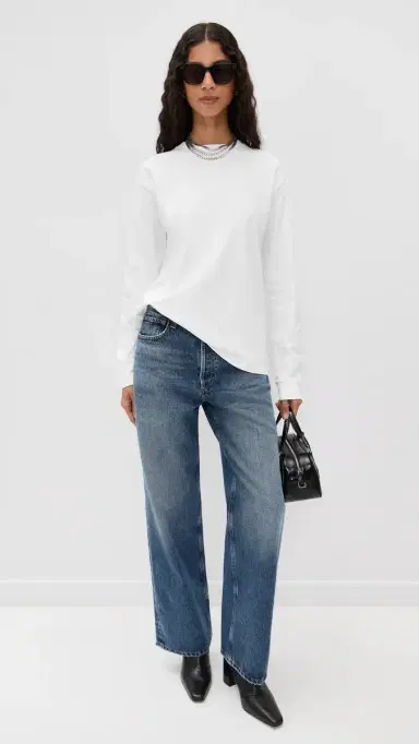 Renggli ong Sleeve Tee Chalk | Thumbnail 5 Renggli ong Sleeve Tee Chalk | Thumbnail 5