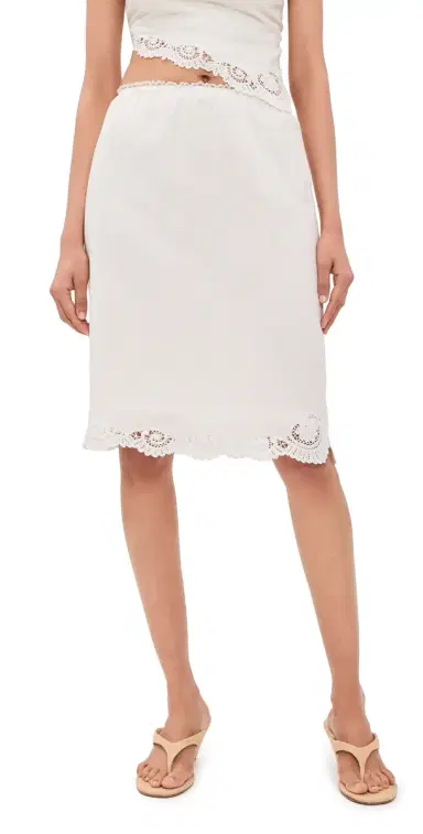 POSSE Darya Skirt Cream | Thumbnail 1 POSSE Darya Skirt Cream | Thumbnail 1