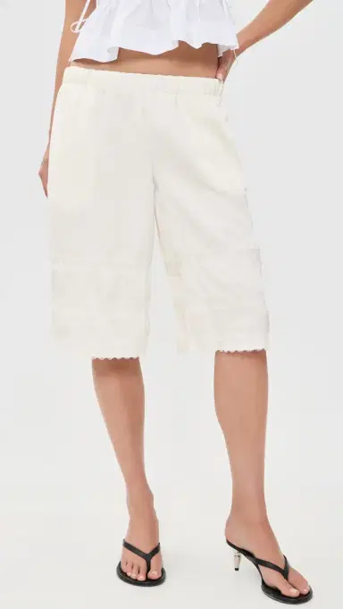 Lioness Paloma Jorts Porcelain | Thumbnail 2 Lioness Paloma Jorts Porcelain | Thumbnail 2