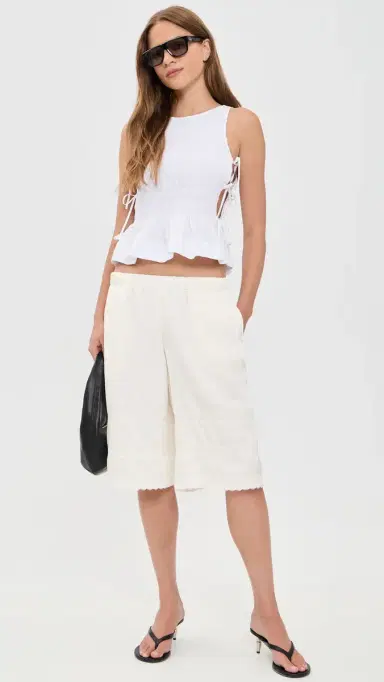 Lioness Paloma Jorts Porcelain | Thumbnail 5 Lioness Paloma Jorts Porcelain | Thumbnail 5