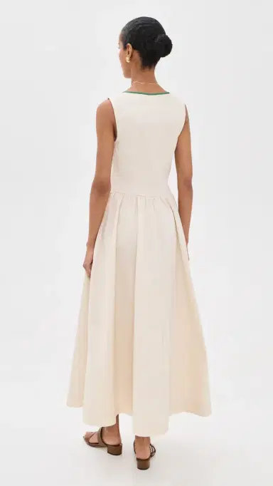 VRG GRL Reese Midi Dress Cream | Thumbnail 3 VRG GRL Reese Midi Dress Cream | Thumbnail 3