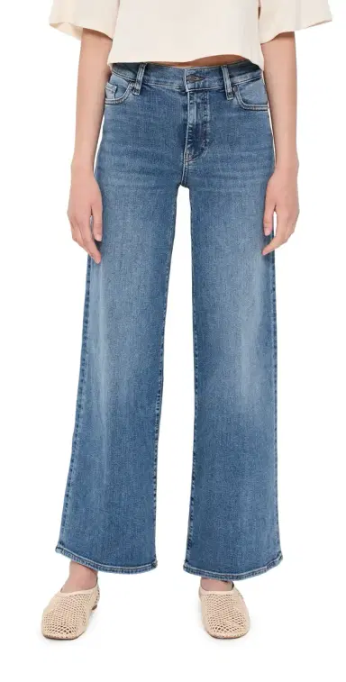 Frame Le Slim Palazzo Jeans | Thumbnail 1 Frame Le Slim Palazzo Jeans | Thumbnail 1