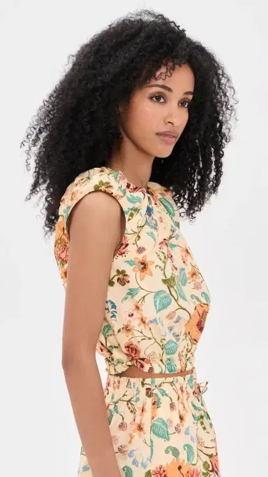 Ulla Johnson Gracie Cotton Top Abalone 6 | Thumbnail 4 Ulla Johnson Gracie Cotton Top Abalone 6 | Thumbnail 4