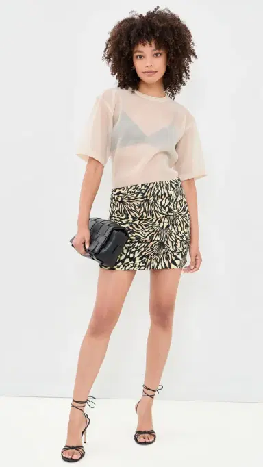 Ulla Johnson Clementine Jersey Skirt Celestite | Thumbnail 5 Ulla Johnson Clementine Jersey Skirt Celestite | Thumbnail 5