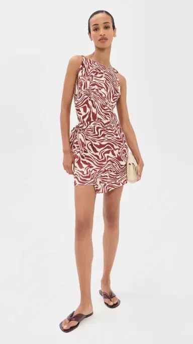 Tanya Taylor Lydia Skirt Redwood/Cream Multi | Thumbnail 5 Tanya Taylor Lydia Skirt Redwood/Cream Multi | Thumbnail 5