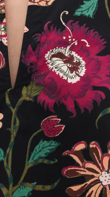 Ulla Johnson Florielle Cotton Top Dahlia | Thumbnail 6 Ulla Johnson Florielle Cotton Top Dahlia | Thumbnail 6
