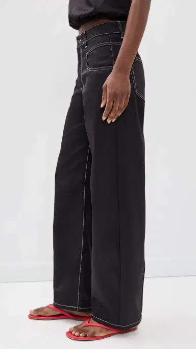 Lioness erenity atin Pants Noir | Thumbnail 4 Lioness erenity atin Pants Noir | Thumbnail 4