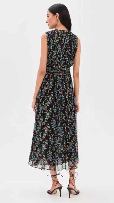 Ulla Johnson Celestina Silk Dress Nightshade 2 | Thumbnail 3 Ulla Johnson Celestina Silk Dress Nightshade 2 | Thumbnail 3