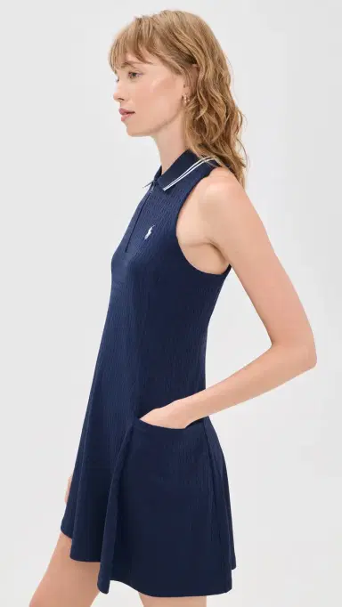 RLX Ralph Lauren Active Cable Knit Dress Refined Navy/Ceramic White lt | Thumbnail 4 RLX Ralph Lauren Active Cable Knit Dress Refined Navy/Ceramic White lt | Thumbnail 4