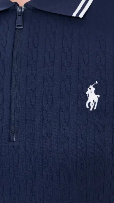 RLX Ralph Lauren Active Cable Knit Dress Refined Navy/Ceramic White lt | Thumbnail 6 RLX Ralph Lauren Active Cable Knit Dress Refined Navy/Ceramic White lt | Thumbnail 6