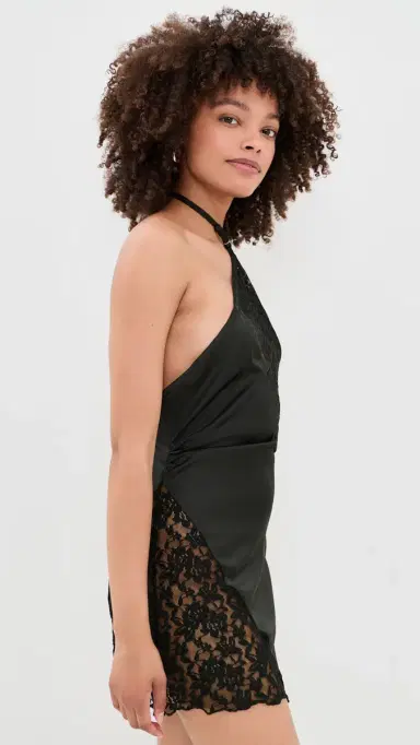 Lioness Amore Mini Dress Noir | Thumbnail 4 Lioness Amore Mini Dress Noir | Thumbnail 4