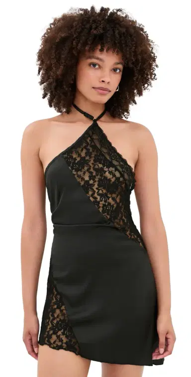 Lioness Amore Mini Dress Noir | Thumbnail 1 Lioness Amore Mini Dress Noir | Thumbnail 1