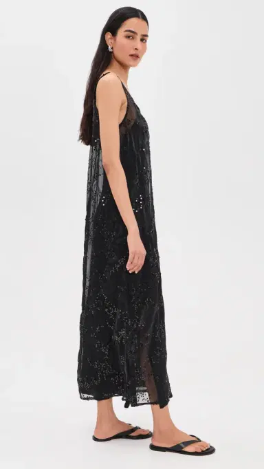 VRG GRL Neve Sequin Midi Dress | Thumbnail 5 VRG GRL Neve Sequin Midi Dress | Thumbnail 5