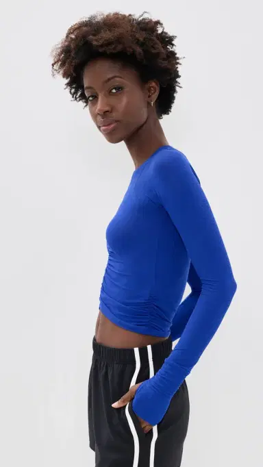 FP Movement Tempo Ruched Top Electric S | Thumbnail 4 FP Movement Tempo Ruched Top Electric S | Thumbnail 4