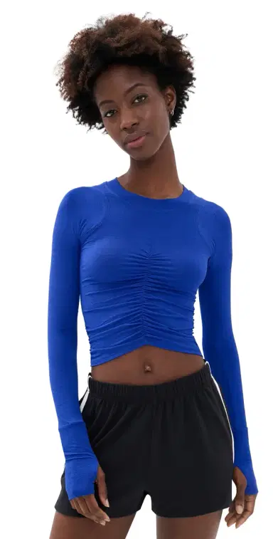 FP Movement Tempo Ruched Top Electric S | Thumbnail 1 FP Movement Tempo Ruched Top Electric S | Thumbnail 1