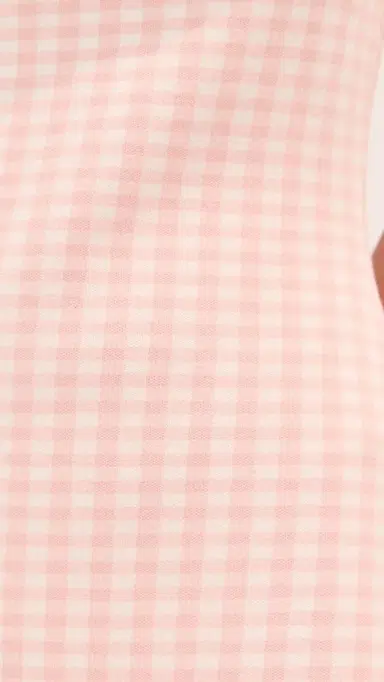 LE BOP Gingham Knit Mini Dress Ballet Pink | Thumbnail 6 LE BOP Gingham Knit Mini Dress Ballet Pink | Thumbnail 6