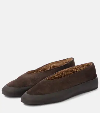 Le Monde Béryl Le Monde Béryl Apres Ski shearling-lined suede ballet flats | Thumbnail 4 Le Monde Béryl Le Monde Béryl Apres Ski shearling-lined suede ballet flats | Thumbnail 4