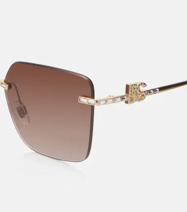 Dolce & Gabbana DG crystal-embellished square sunglasses | Thumbnail 3 Dolce & Gabbana DG crystal-embellished square sunglasses | Thumbnail 3