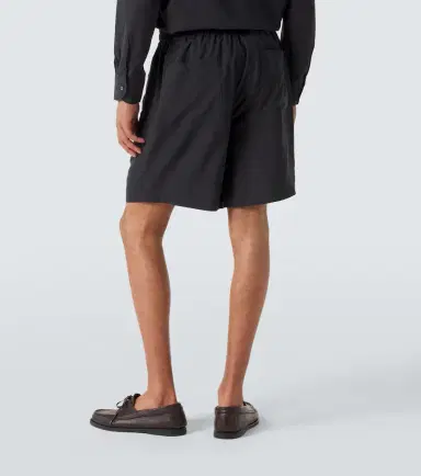 Saman Amel Henri silk shorts | Thumbnail 3 Saman Amel Henri silk shorts | Thumbnail 3