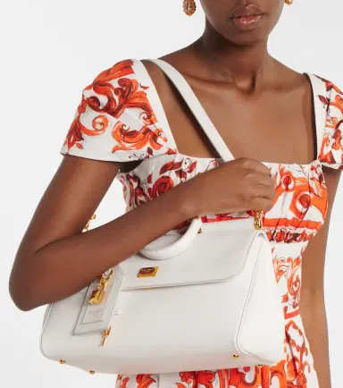 Dolce & Gabbana Sicily Medium leather top-handle bag | Thumbnail 6 Dolce & Gabbana Sicily Medium leather top-handle bag | Thumbnail 6