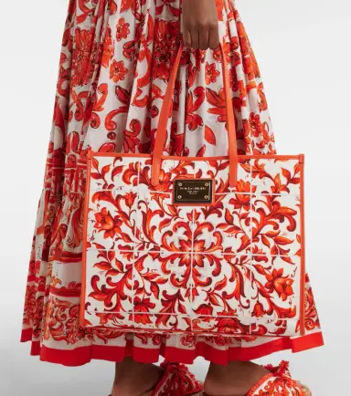 Dolce & Gabbana Shopping Large printed canvas shopper | Thumbnail 7 Dolce & Gabbana Shopping Large printed canvas shopper | Thumbnail 7