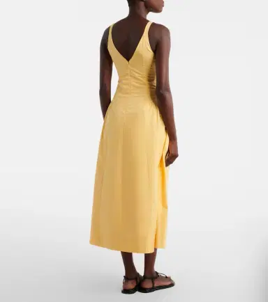 Posse Lindie cotton poplin midi dress | Thumbnail 2 Posse Lindie cotton poplin midi dress | Thumbnail 2