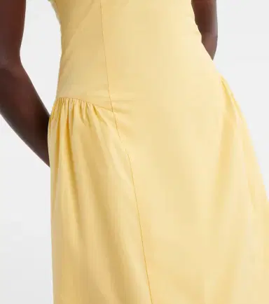 Posse Lindie cotton poplin midi dress | Thumbnail 3 Posse Lindie cotton poplin midi dress | Thumbnail 3