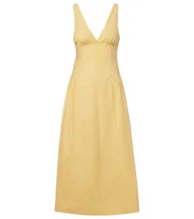Posse Lindie cotton poplin midi dress | Thumbnail 1 Posse Lindie cotton poplin midi dress | Thumbnail 1
