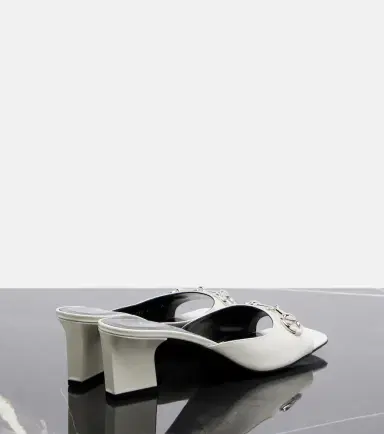 Gucci Signora Horsebit leather mules | Thumbnail 3 Gucci Signora Horsebit leather mules | Thumbnail 3